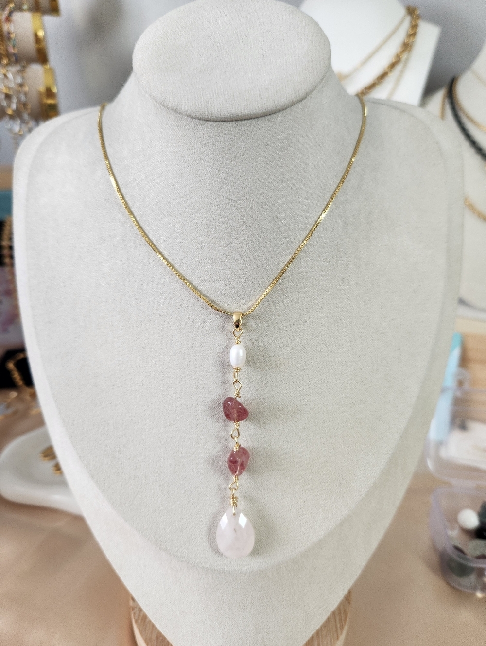 Handmade Natural Stone Charm